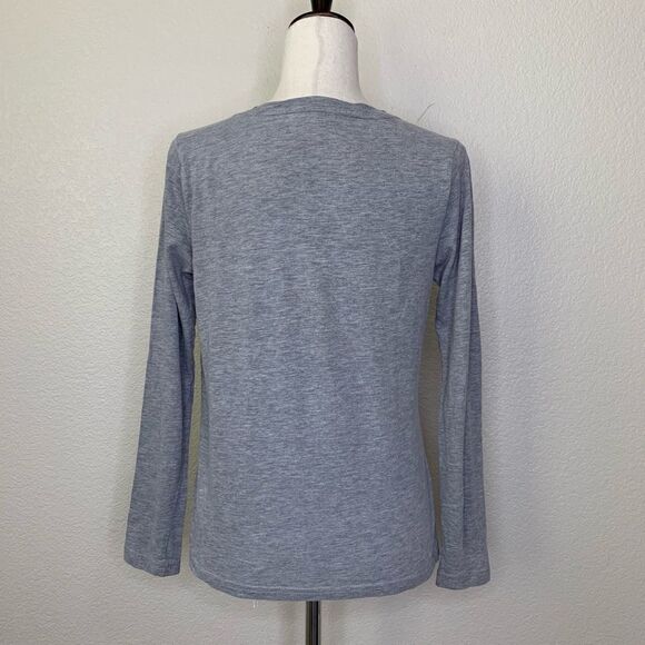 Life is Good Women’s Gray “Start Me Up” Long Sleeves Pullover Top - Picture 8 of 13